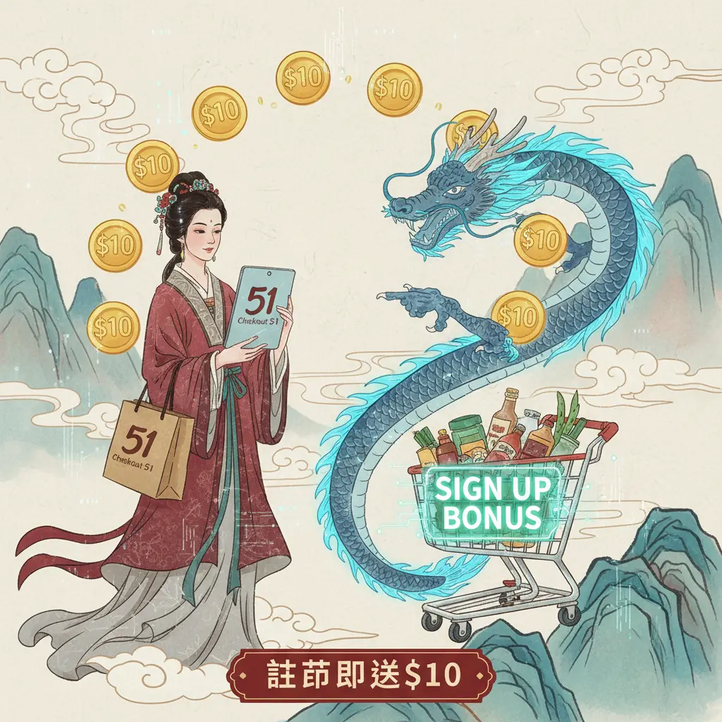 $10 sign up bonus - Checkout