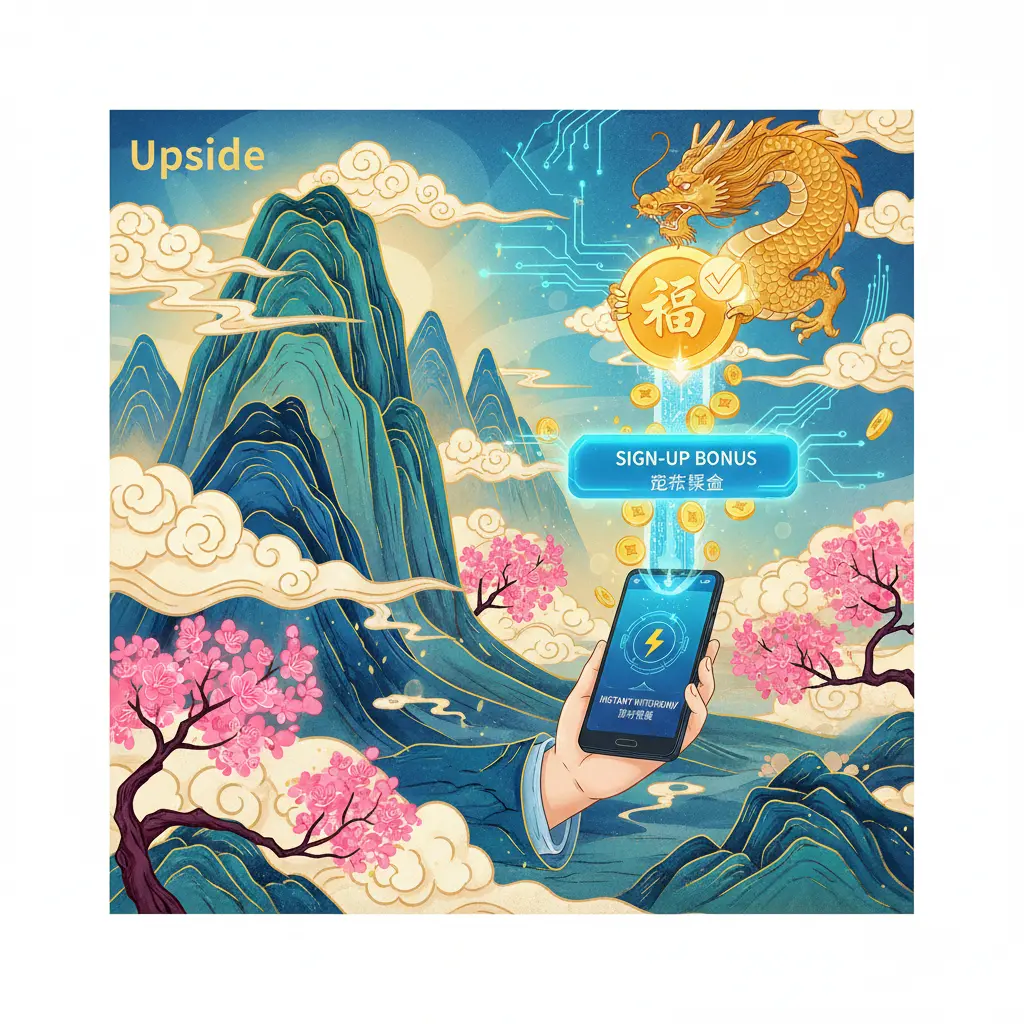 sign up bonus instant withdraw - Upside