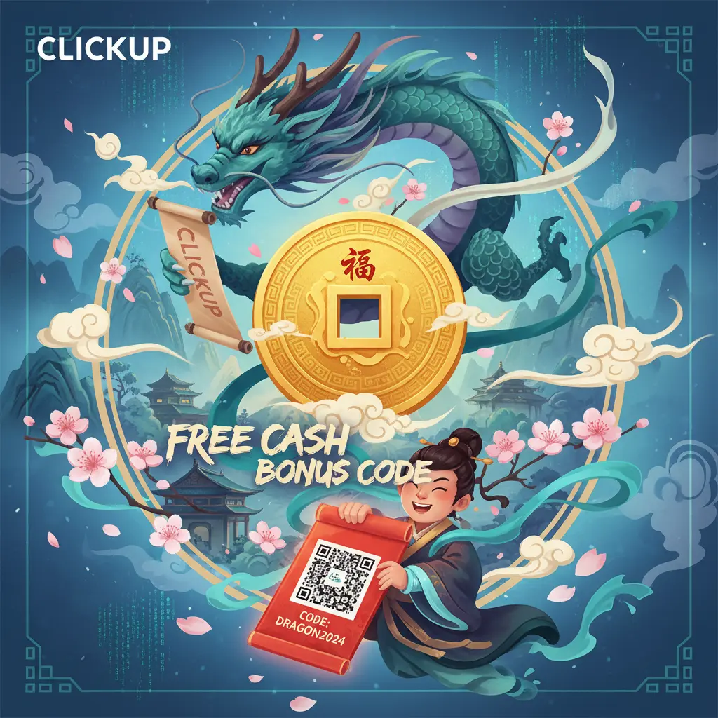 free cash bonus code - ClickUp